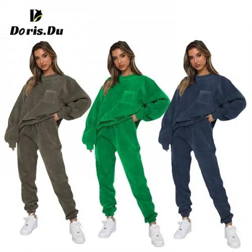 Women Tracksuit Sweatsuit Set