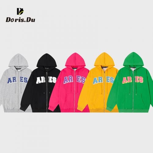 Wholesale Print Logo Drawstring Long Sleeve Hoodie