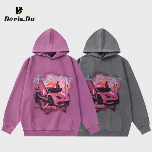 Out Wear Unisex Street Cotton Hoodie