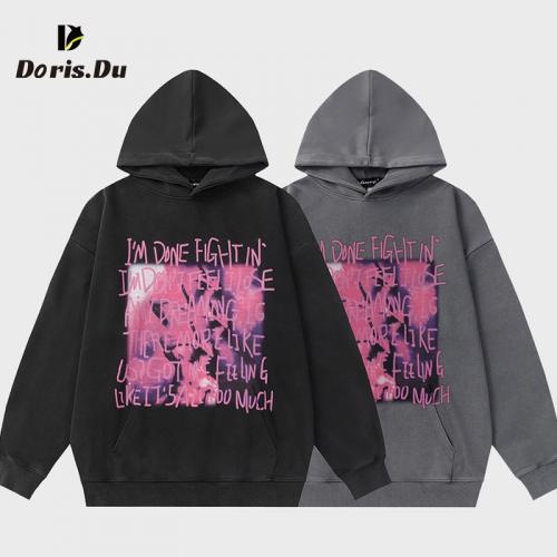 Fashion Letter Print Casual Hoodie