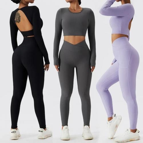  High Waist Pocket Workout Leggings