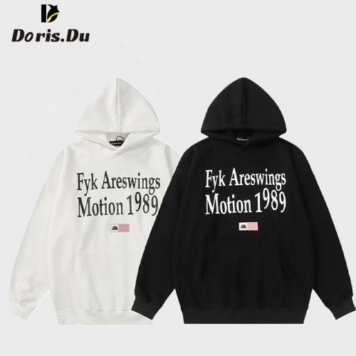 Hip Hop Style Unisex Print Hoodie