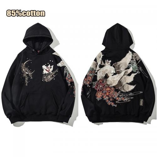 ustom 85%Cotton Oversize Pullovers Heavyweight Latest Design Embroidery Hoodies For Men's
        